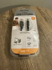 Belkin High Speed USB 2.0 Cable 16ft 4.9m~ NOS sealed Brand New picture
