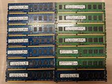 Lot of 14 - Dell 4GB 1Rx8 2Rx8 PC3-12800U DDR3 1600 MHz Desktop RAM (Dell 7020) picture