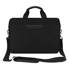 Premium Black Large Size17.318.4 Inch Laptop Briefcase With Crossbody Shoulder B picture