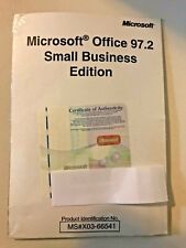 Microsoft Office 97.2 Software New Sealed Small Business Edition picture