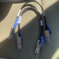 Genuine HP 0.5m External Mini SAS Cable (407344-001 408765-001) Lot Of 2 Cables picture