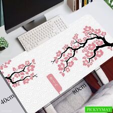 2023 new Pink cherry blossom natural rubber Mousepad waterproof picture