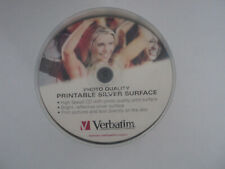 Printable CD-R Verbatim 1x-52x Inkjet Printable CD-R 80min 700mb Discs 50x picture