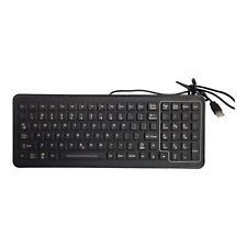 IKEY Slimkey Rugged Keyboard SLK-101-M-USB-3F Black NEMA 4X Waterproof *USED* picture