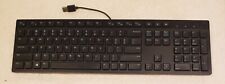 Dell KB216p 0N6R8G Black Slim 104 Key USB-Wired Keyboard (Free Shipping) picture