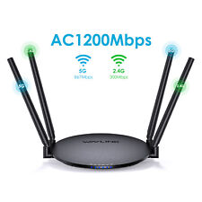 AC1200 Dual Band 5GHz/2.4GHz Wireless Router Long Range Coverage for Home Office picture