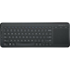 Microsoft All-in-One Media Keyboard - Wireless - Multi-touch Trackpad picture