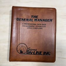 *NATIVE WORKING* Rare Apple II General Manager DBMS (1981, Sierra) picture