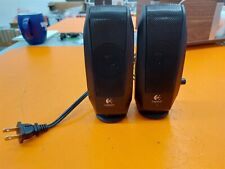 ⭐️⭐️⭐️⭐️⭐️ Logitech S-120 Black (S-00026) Powered Desktop Speaker Set picture
