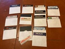 Lot of 13 Borland 5.25 Floppy -  Utilities Pascal Prolog Gameworks Etc Untested picture