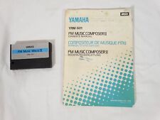 Vintage Yamaha YRM-501 FM Music Composer II Cartridge & Manual CX5M - MISPRINT picture