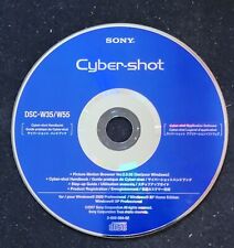 Sony Cyber-shot DSC-W35 / W55 Digital Camera Application Software Disc 2000 picture