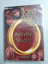 The Lord Of The Rings The Two Towers Activity Studio - Rare PC Game NEW Sealed picture