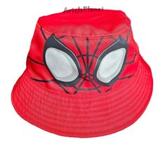 2024 Disney Parks Marvel Spider-man Go-Webs Go Reversible Bucket Sun Hat Adult picture