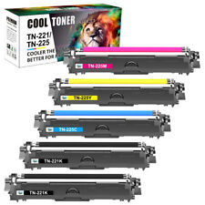 5PK TN221 TN225 Toner Compatible With Brother HL-3140CW HL-3170CDW MFC-9340CDW picture