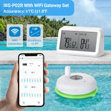INKBIRD Wireless Swimming Pool Thermometer WiFi Gateway Combo IBS-M2 App Control picture