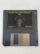 Vintage 1993 MacPlay Mario Teaches Typing 3.5