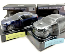 BMW 5 Series Sedan Mini Car Gray and Blue Wireless Computer Mouse model Dealer picture