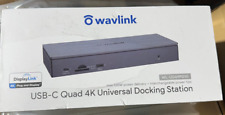 WAVLINK Enterprise-Level Universal Docking Station,20-in-1 USB-C Quad 4K Dual picture