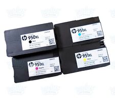 4pk Genuine HP 950XL Black & 951XL 3-Color OfficeJet 8620 8600 8630  picture
