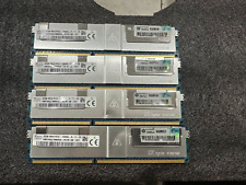 Lot of 4 - Server RAM - SK Hynix - 32GB - 4Rx4 PC3L-10600L DDR3 HMT84GL7MMR4A-H9 picture