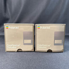Vintage Polaroid DataRescue Diskettes MF/2DD Double Sided Double Face *READ* picture