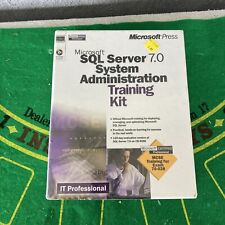 Microsoft SQL SERVER 7.0Enterprise Technologies Training Kit MCSE 70-028 SEALED picture
