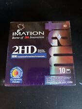 10 FLOPPY DISK IMATION 2HD NOS SEALED picture