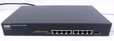 SMC Networks 8 Port PoE Ethernet Switch SMCGS8P 10/100/1000 AS IS picture