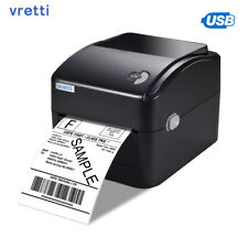 Vretti Label Printer USB Thermal shipping Barcode for UPS USPS FedEx Etsy Amazon picture