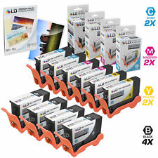 LD Ink Cartridges for Dell 33/34 Series V525W V725W Set of 10 Extra High Yield picture