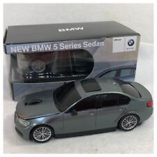 BMW New 5 Series Sedan Gray Wireless Computer Mouse Mini car model Dealer Promo picture