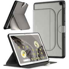 For Google Pixel Tablet 2023 Case Poetic Explorer Magnetic Folio Stand Gray picture