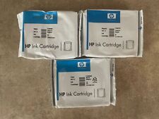 SET OF 3 GENUINE HP 11 CYM INK CARTRIDGES M6-3(1) picture