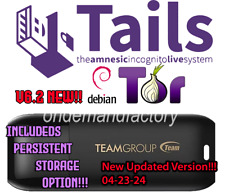 Tails Linux 6.2 Live Boot OS USB DVD Traceless incognito Safe Secure Anonymous picture