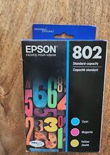 EPSON 802 DURABrite Ultra Tri Color Combo T802520-S / CP T802 EXP 02/2025 picture