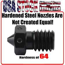 V6 Nozzles Hardened Steel for High Temp and Abrasive Filaments, V6 Hotend Nozzle picture
