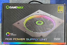 Game Max G750-RGB Power Supply 750W Fully Modular 80+ Gold (Brand New) picture