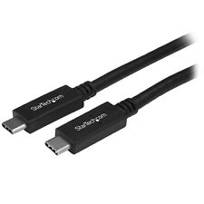 StarTech.com USB315CC1M USB C to UCB C Cable, 3 ft/1 m, M/M, USB 3.0 (5 Gbps), U picture