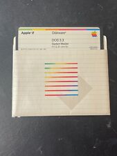 Apple II Diskware DOS 3.3 System Master 5.25 Media picture