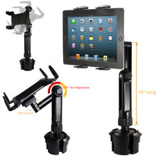 LONG ARM Car Cup Holder Mount FOR APPLE iPad AIR PRO 12.9 SURFACE TABLET picture