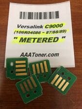 4 x METERED Toner Chip (86 - 87/88/89) for Xerox VersaLink C9000 Refill picture