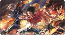 Anime Mouse Pad Luffy Ace Extended Large Gaming Long Mousepad XL Keyboard Mouse  picture