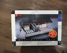 NEW ACCO MULTIMEDIA TRAY 1993  STORAGE for Diskettes Cassettes CDs Vintage Rare picture