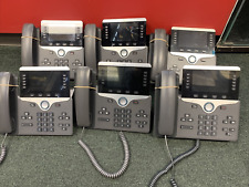 Lot of 6 Cisco CP-8811-K9 8811 VoIP 5 Line Business Conference Phone SEE DESCRIP picture