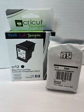 1 New Cricut Imagine HP CR12 CR 12 TriColor And  1 Black Ink Cartridge Exp 12 picture