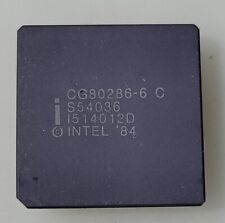 Vintage Intel CG80286-6C Ceramic Processor 1984 Collection or Gold Recovery picture
