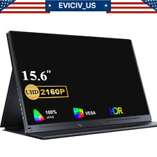 EVICIV 4K Portable Monitor UHD IPS 15.6