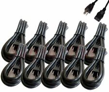 (LOT of 15-pcs)--Brand NEW 5-Feet Power Cord Cable for PC & Printer 3-Prongs picture