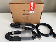 NEW SEALED Lenovo 40AS0090US Thinkpad Gen 2 USB-C Dock LDC-G2 w/HDMI + DP Cables picture